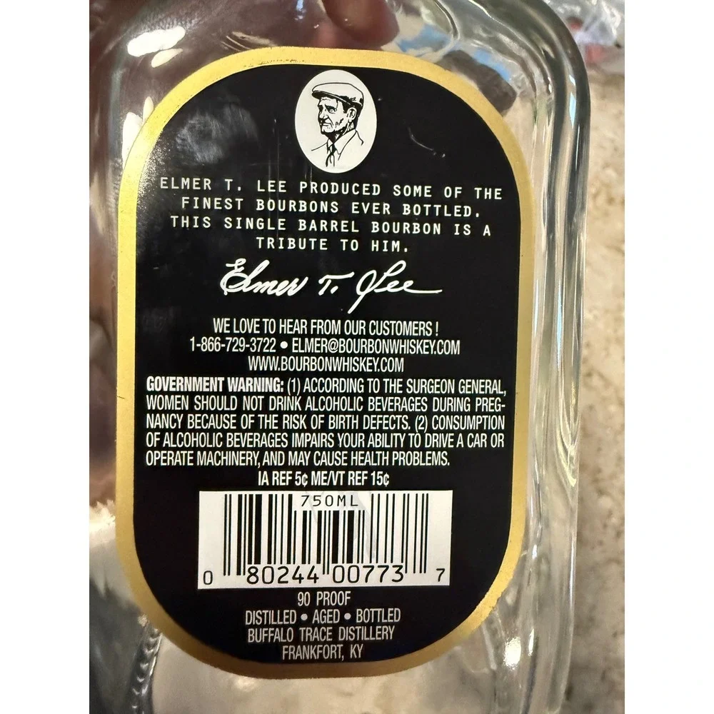 Empty Whiskey Bottle Lot Jack Daniels Heritage Elmer T Lee Blantons Gold Edition
